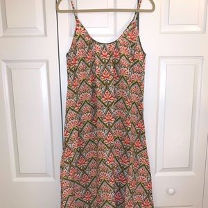Madewell patterned maxi swim cover